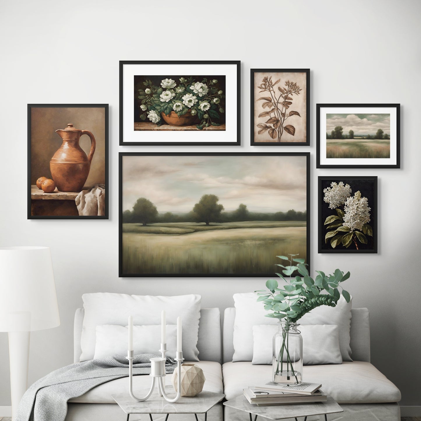Terra Cotta Gallery Set