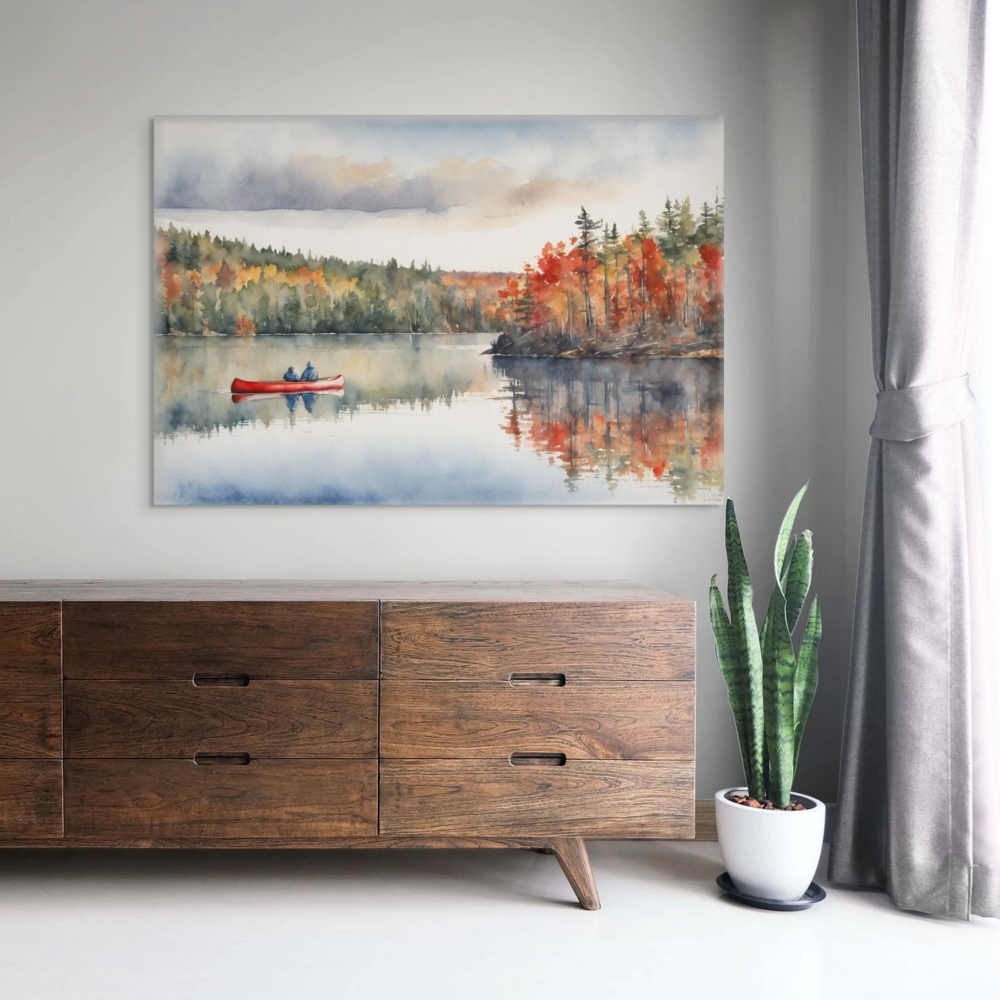 Father and Son Canoe