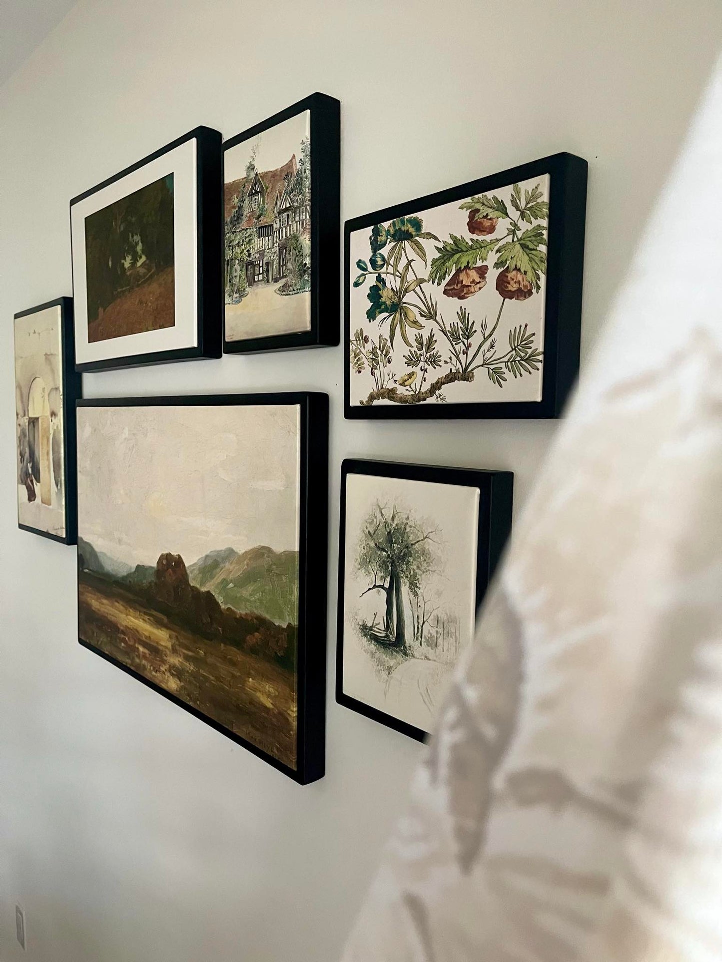 Warm Landscape Vintage Gallery Set
