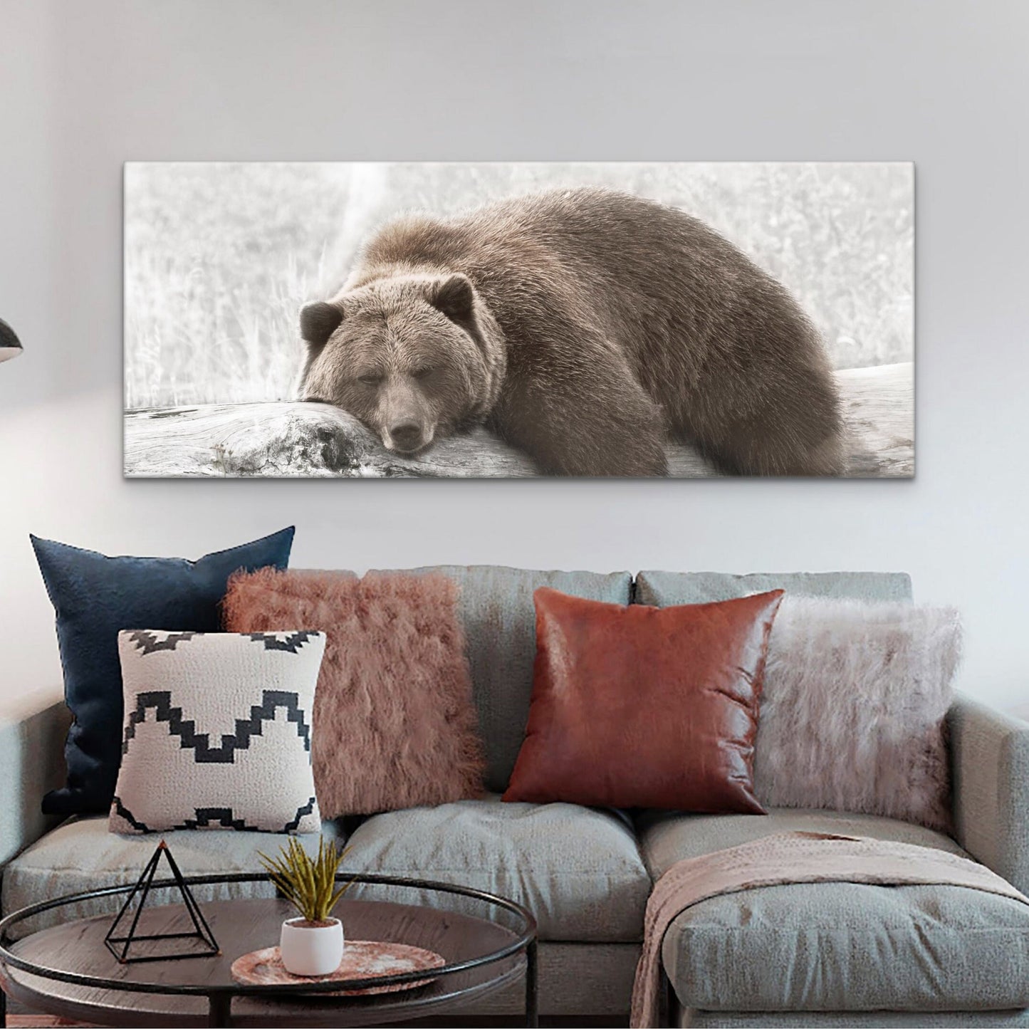 Sleepy Grizzly Bear