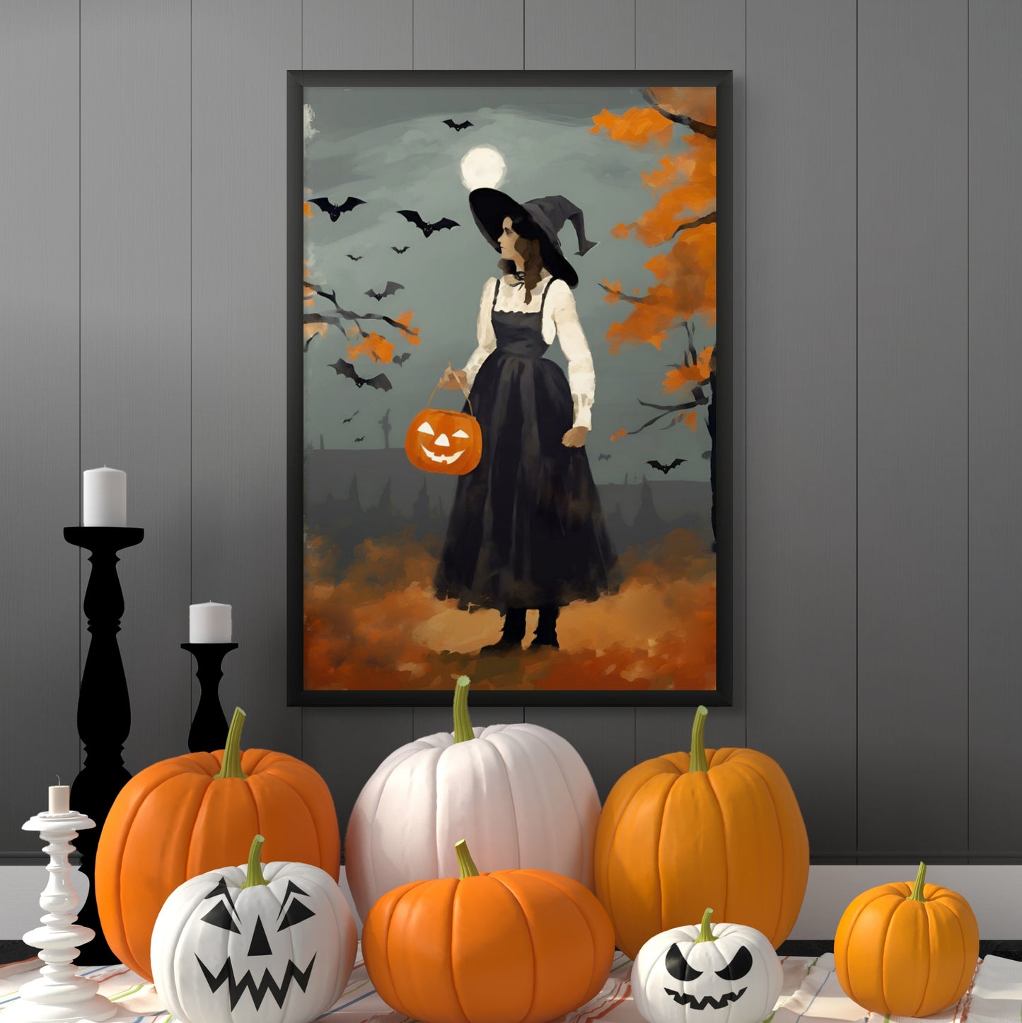 A Little Witch on Halloween