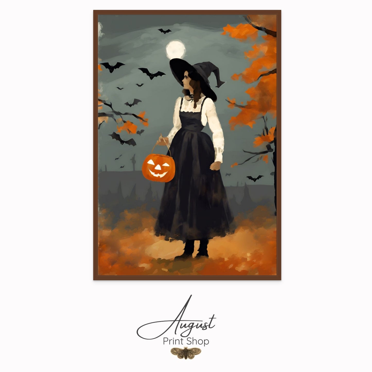 A Little Witch on Halloween