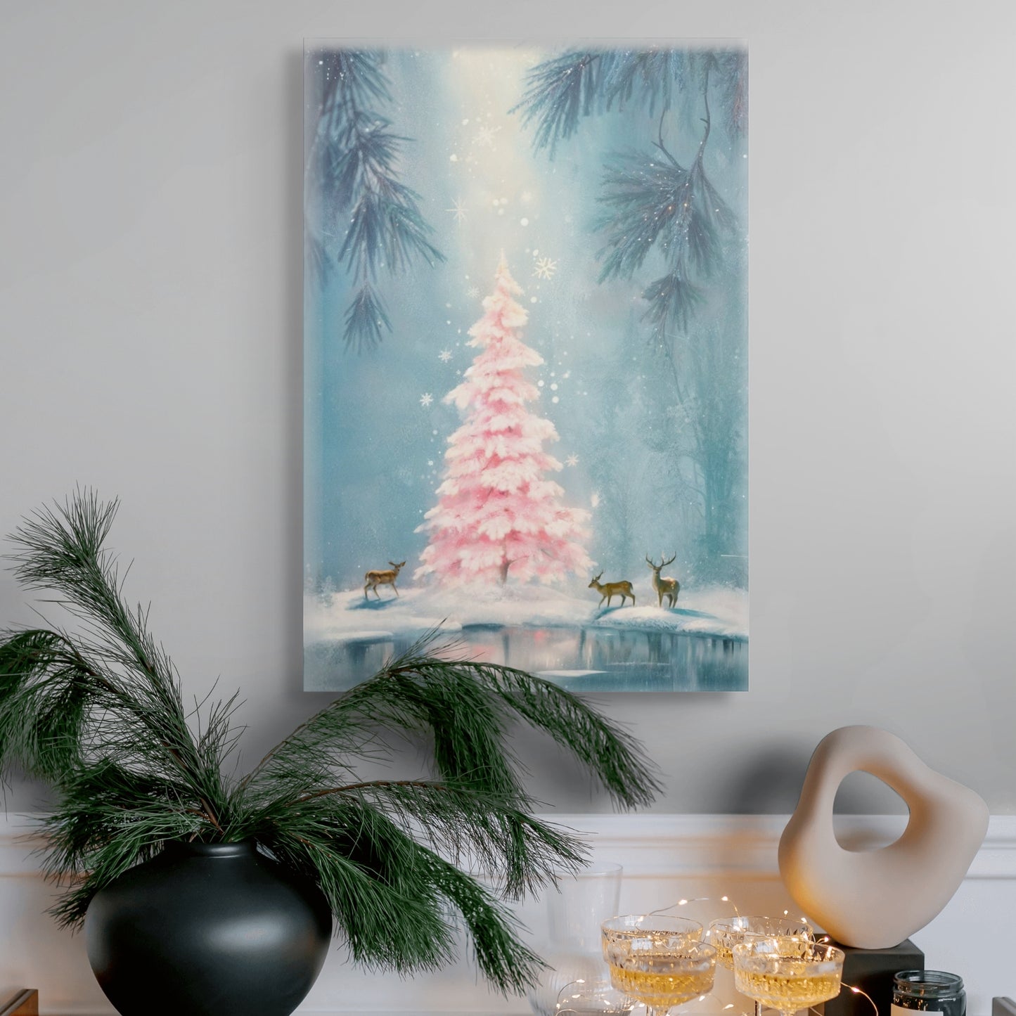 Pink Christmas Tree