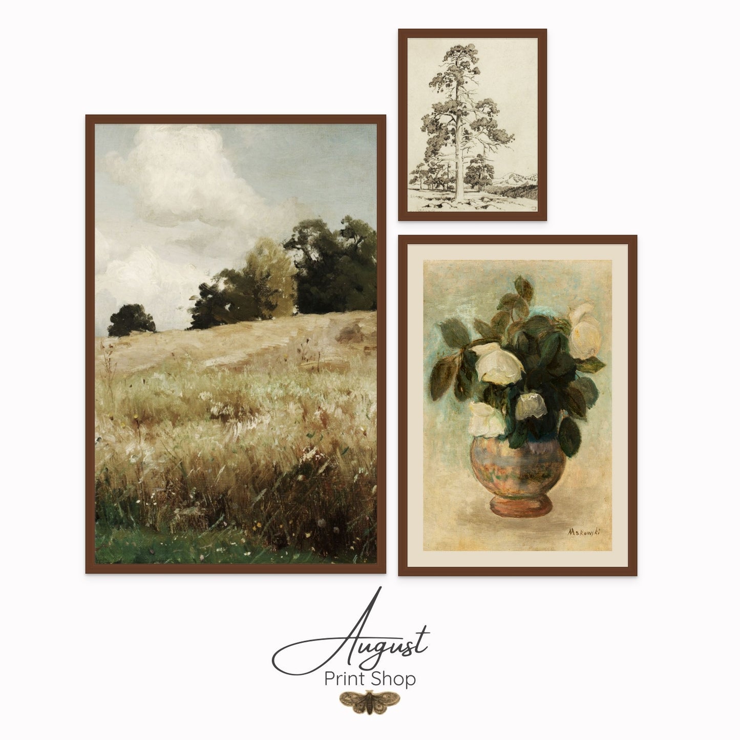 French Country Vintage Gallery Set