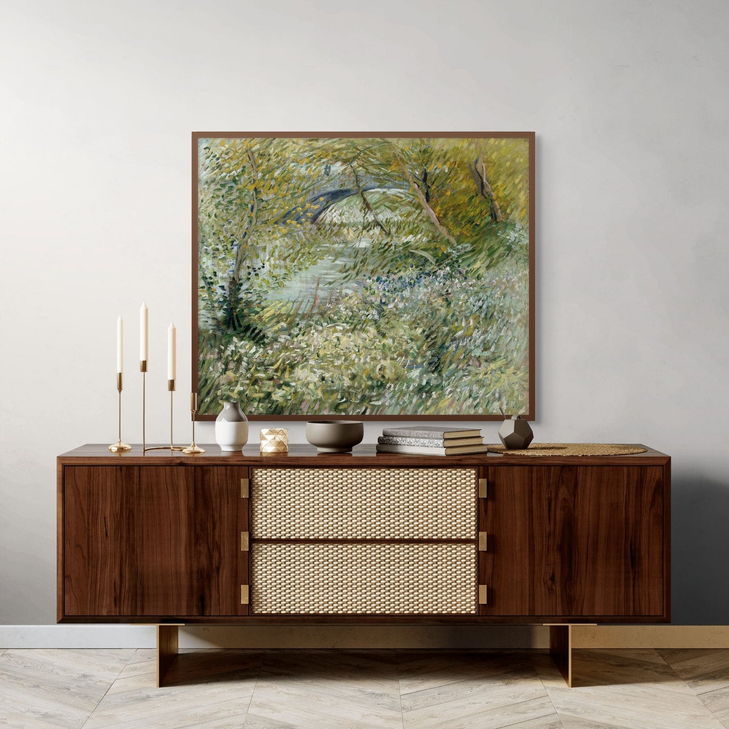River Bank in Spring Time