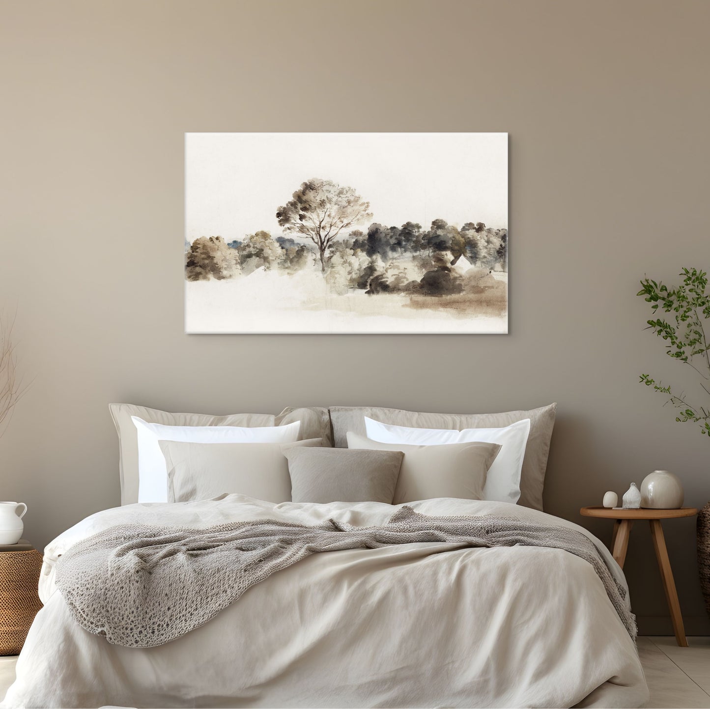 Neutral Vintage Landscape