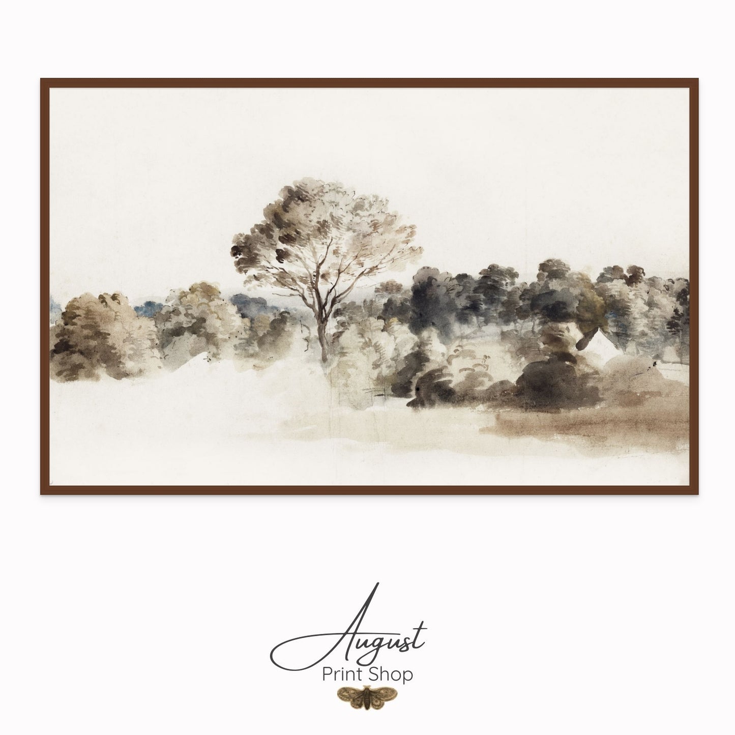 Neutral Vintage Landscape