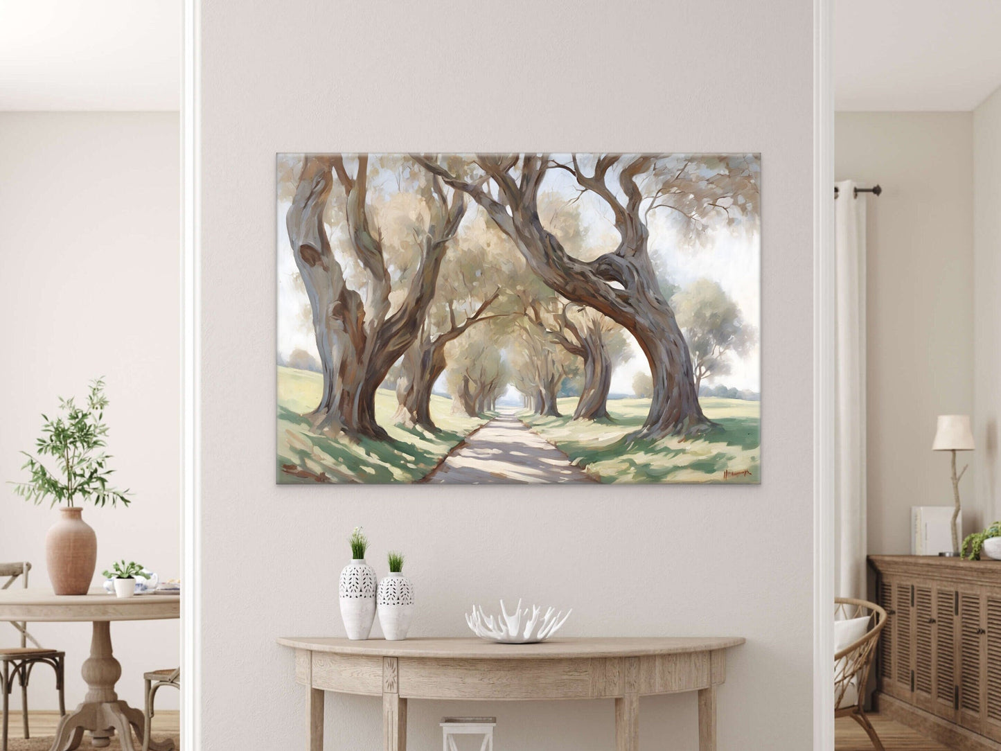 Walkway Under the Trees