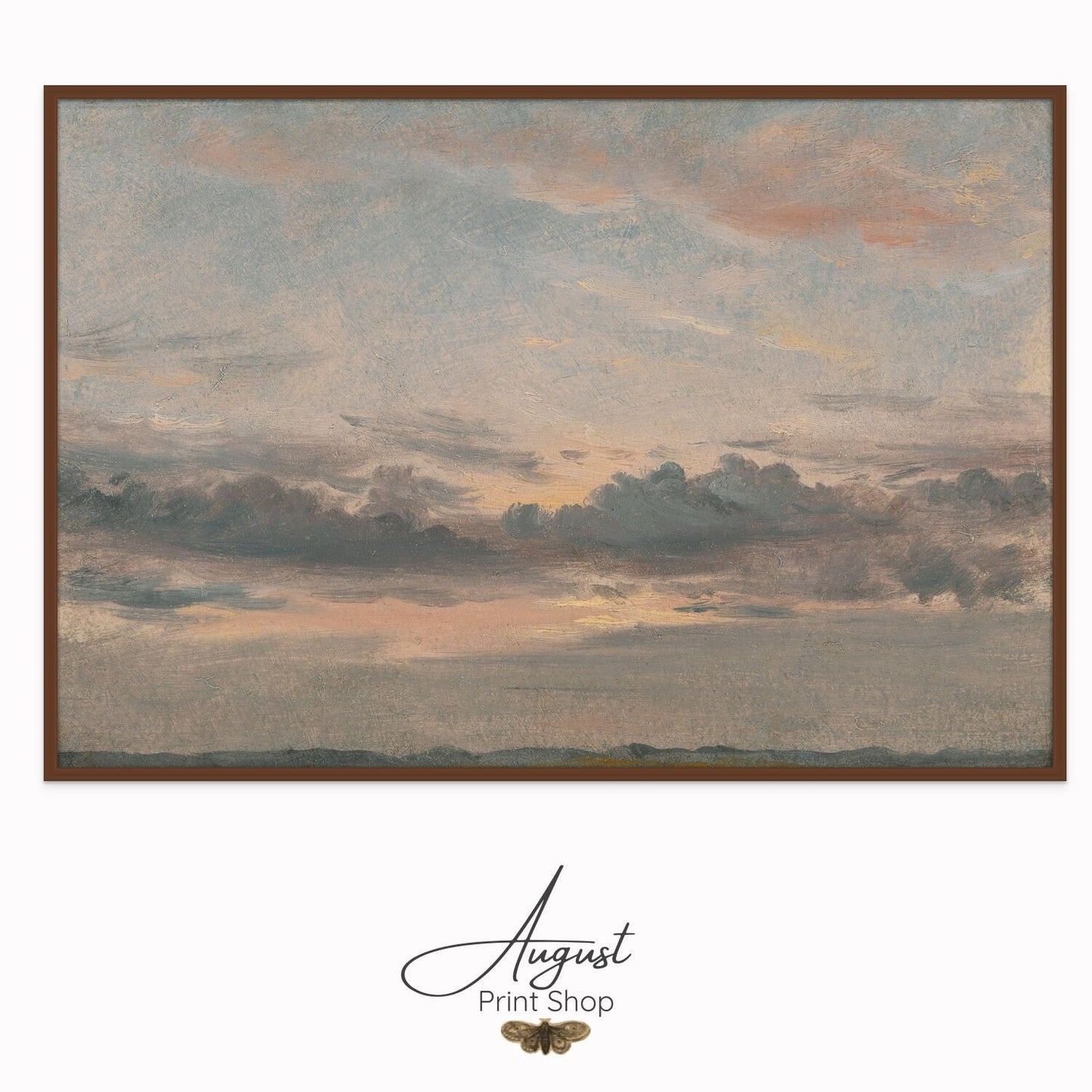 Sunset a Cloud Study
