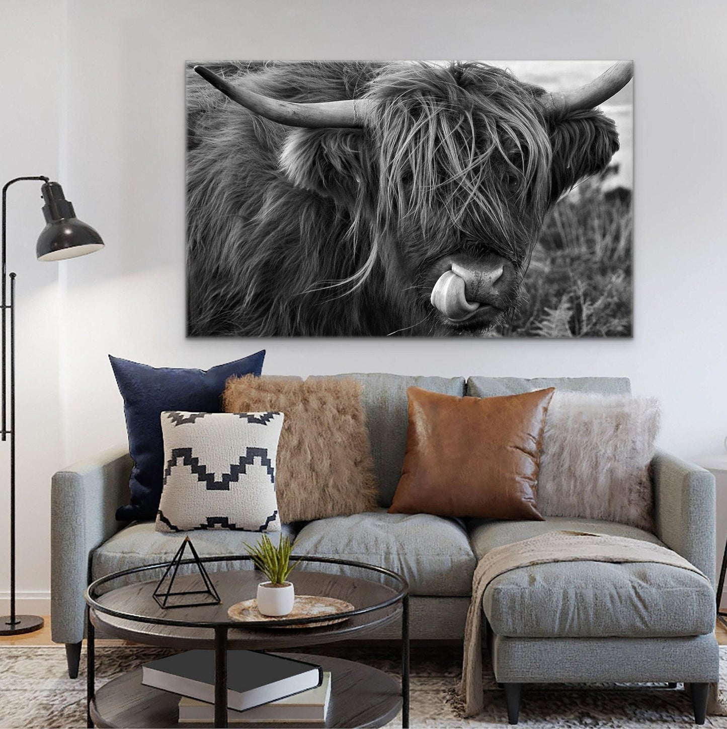 Quirky Highland Cow