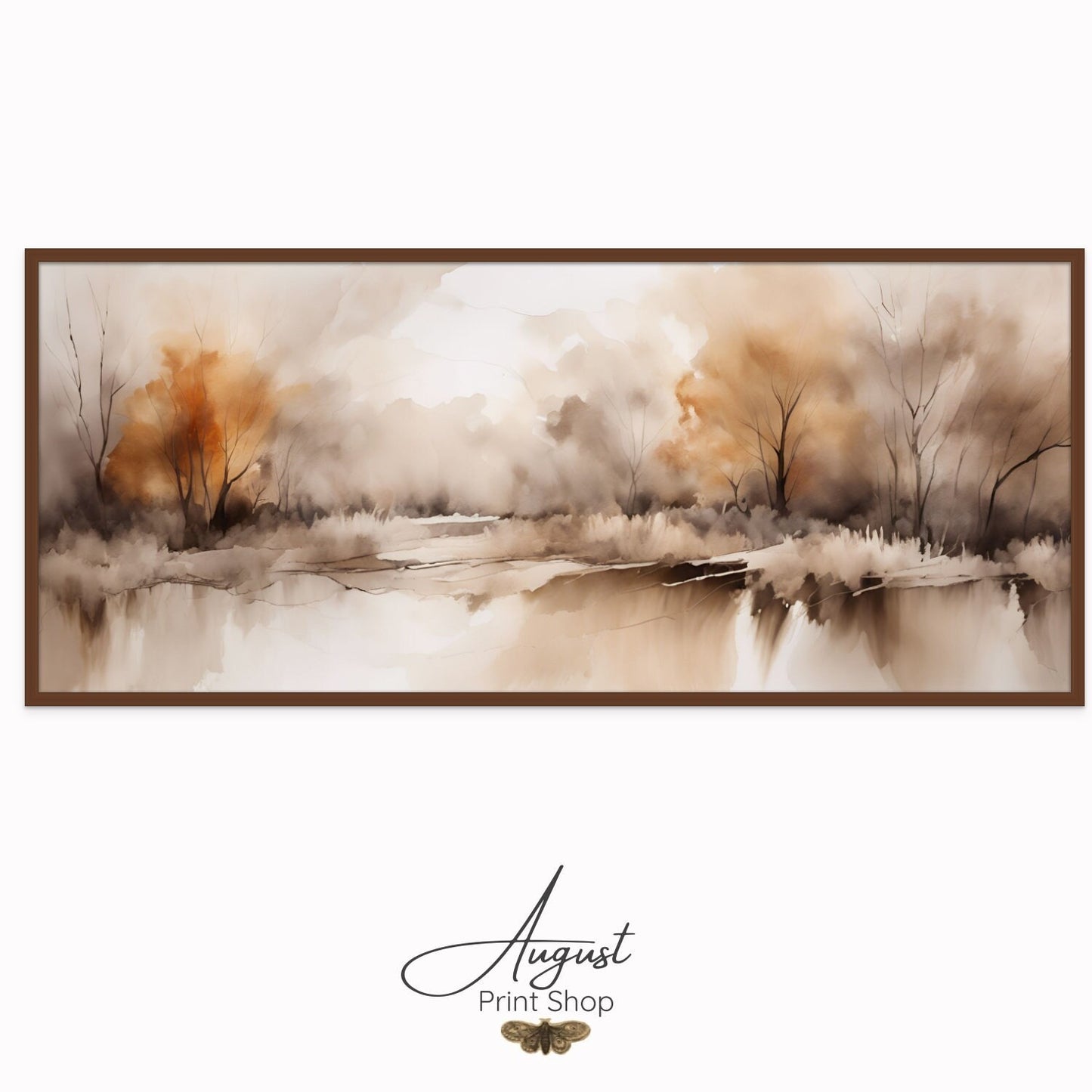 Frost Lake Watercolour