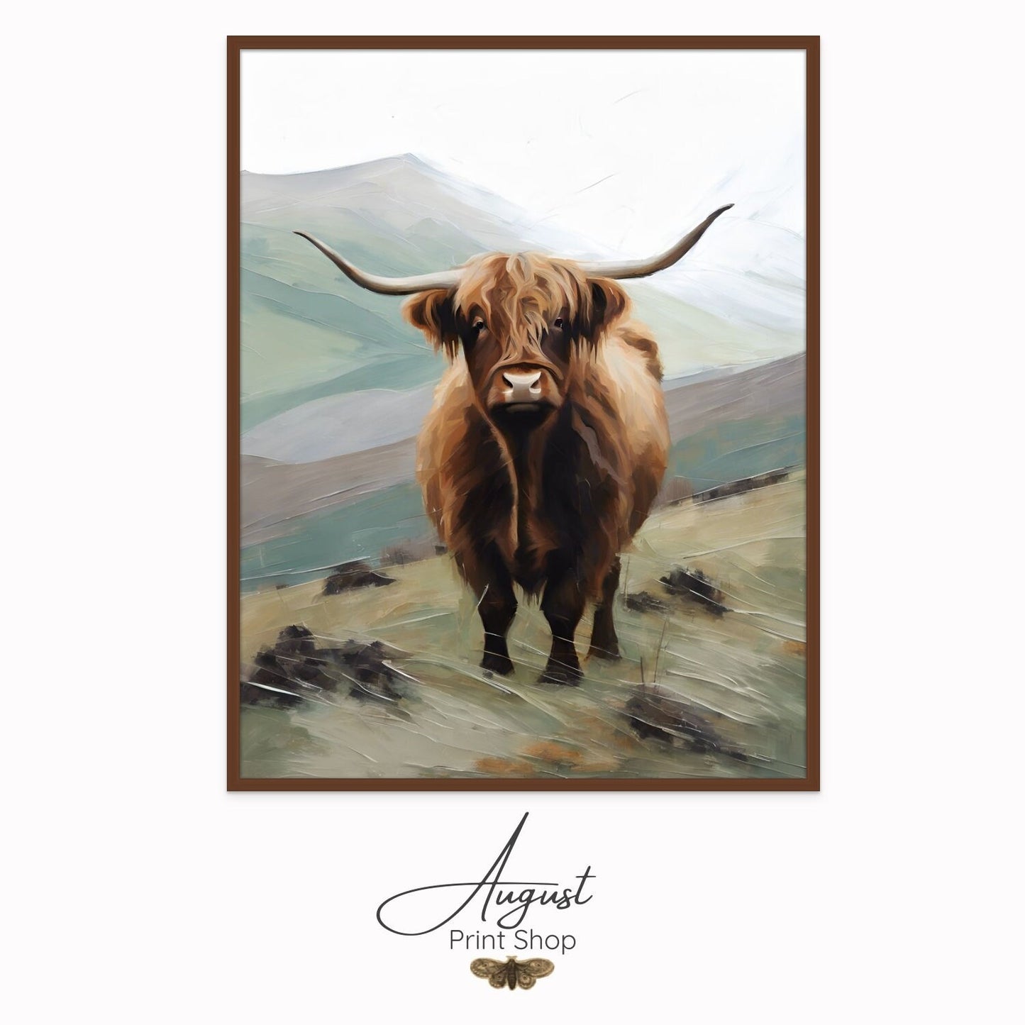 Highland Cow in the HIghlands