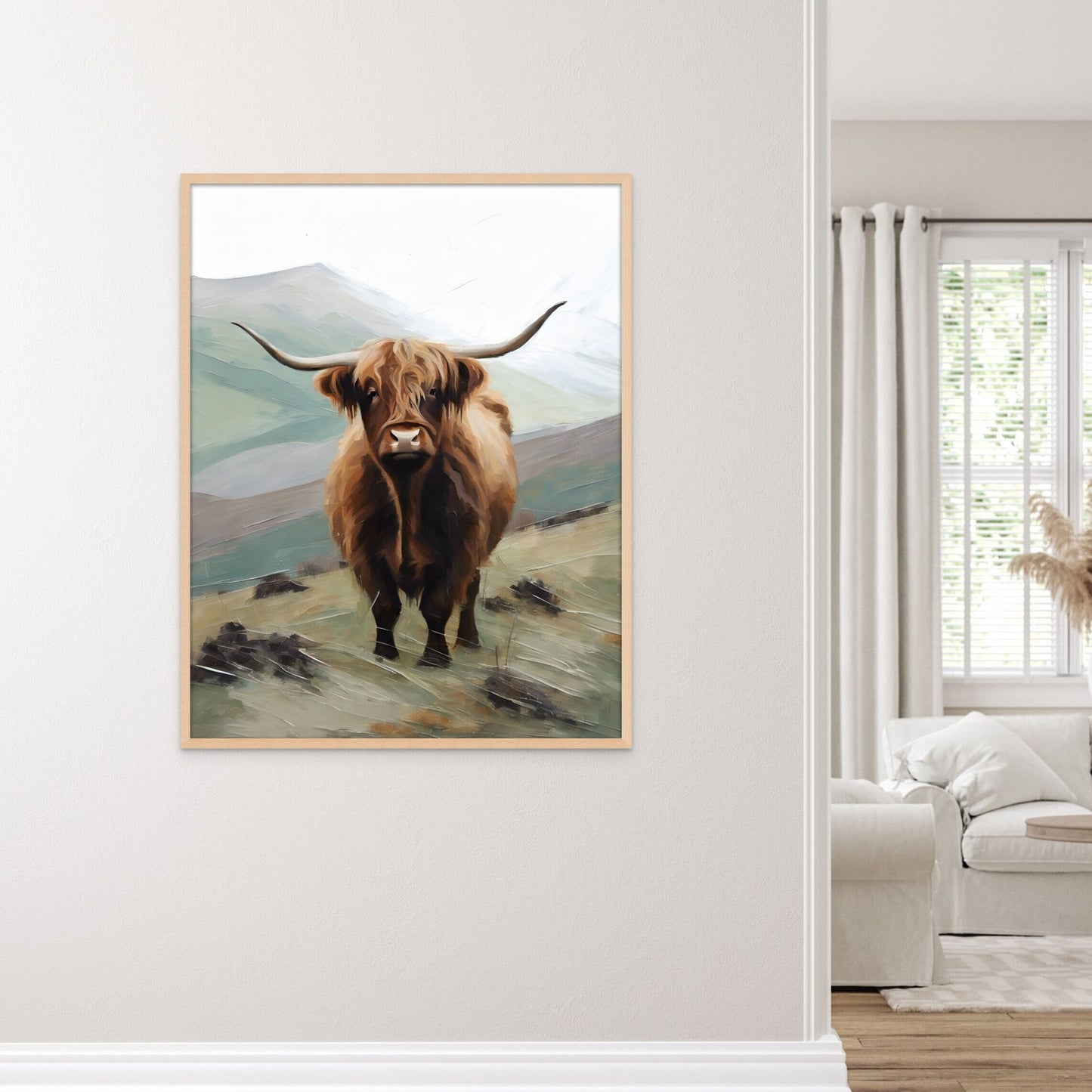 Highland Cow in the HIghlands