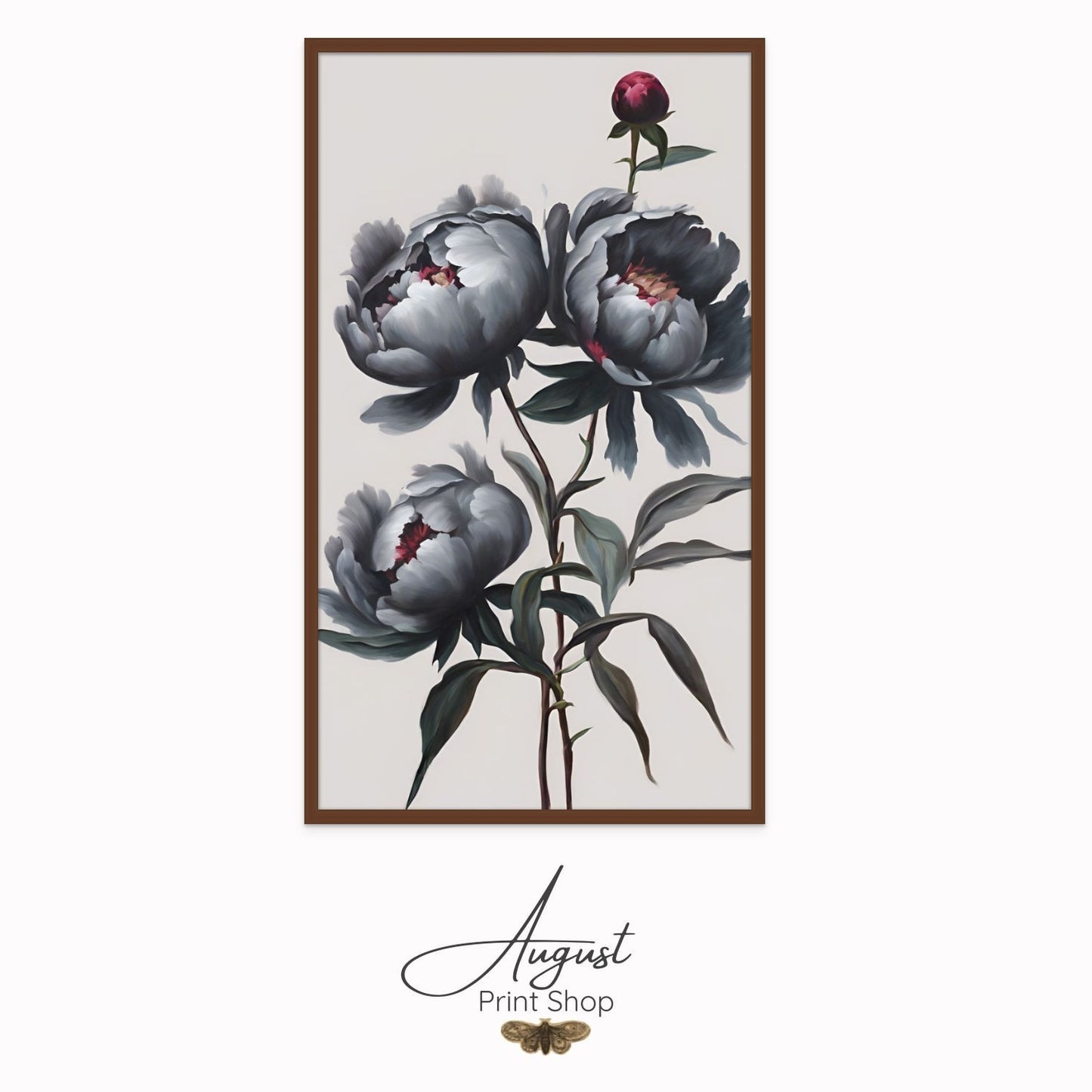 Moody Peonies