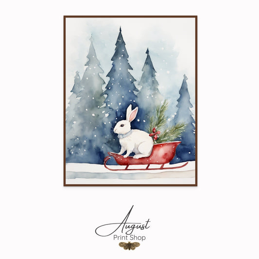Snowy Sleigh Ride