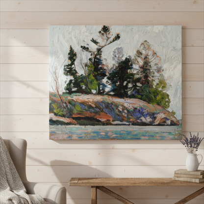 Spring, French River