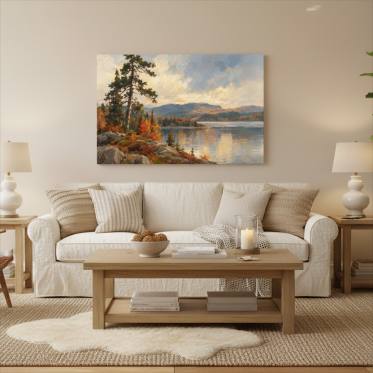 Canadian Autumn Lake