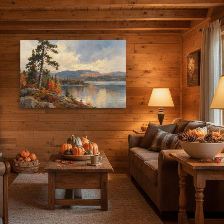 Canadian Autumn Lake