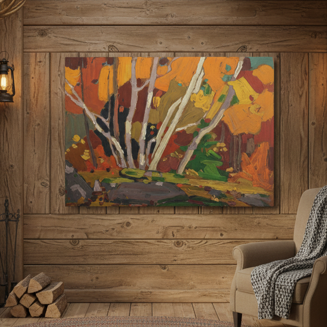Autumn Birches