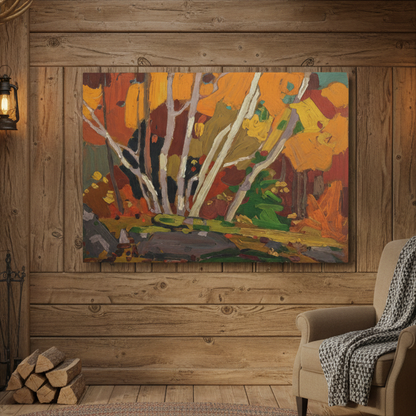 Autumn Birches