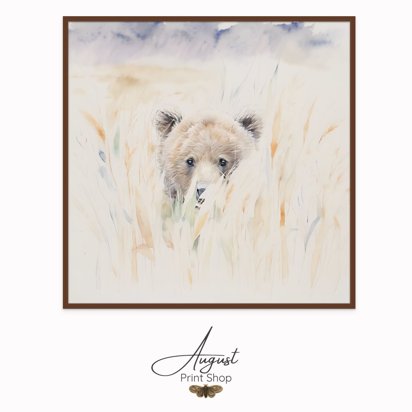 Bear Cub In The Grass