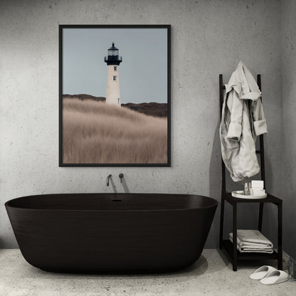 Black and White Lighthouse