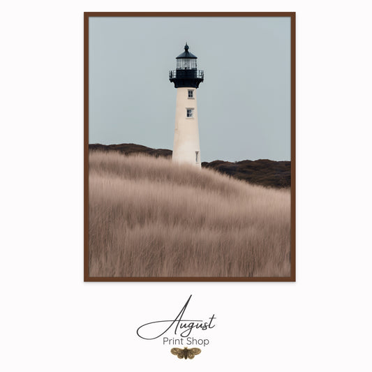Black and White Lighthouse