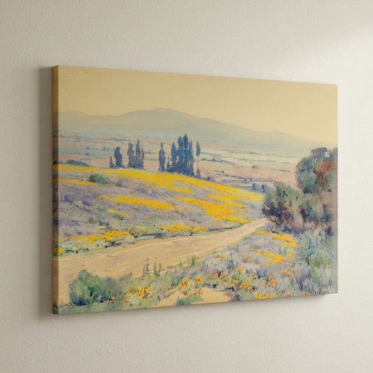 California Spring Landscape by Elmer Wach