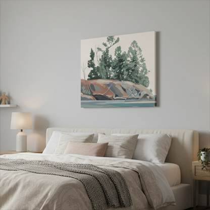 Scandinavian style canadian artwork