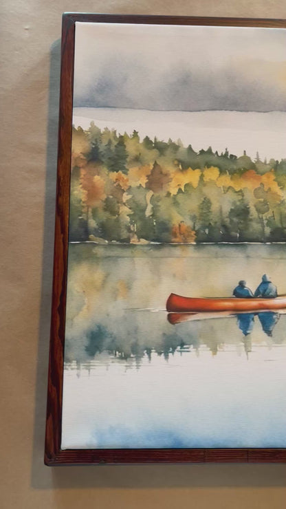 Father and Son Canoe