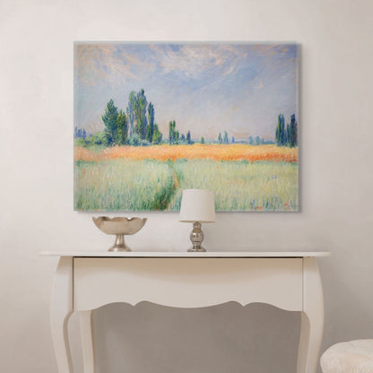 Wheat Field - Claude Monet