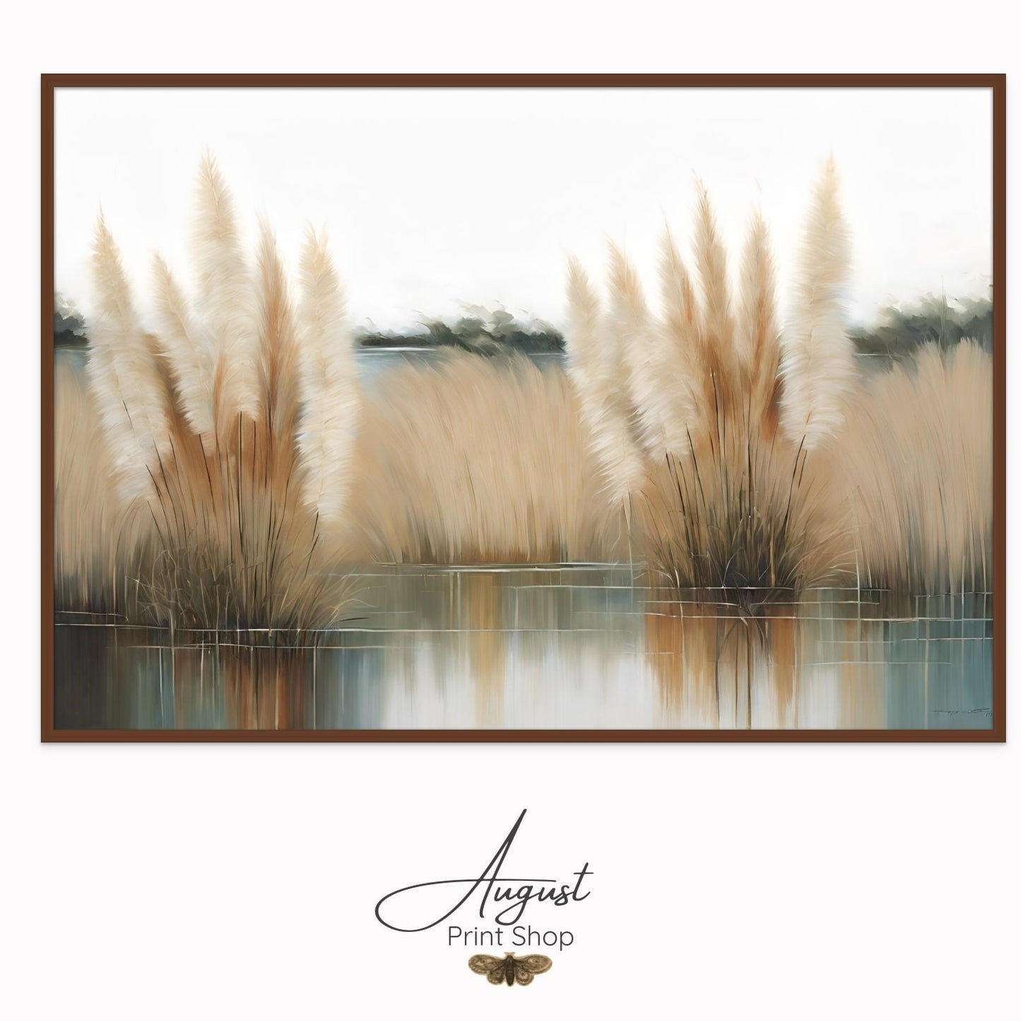 Pampas Grass Reflections