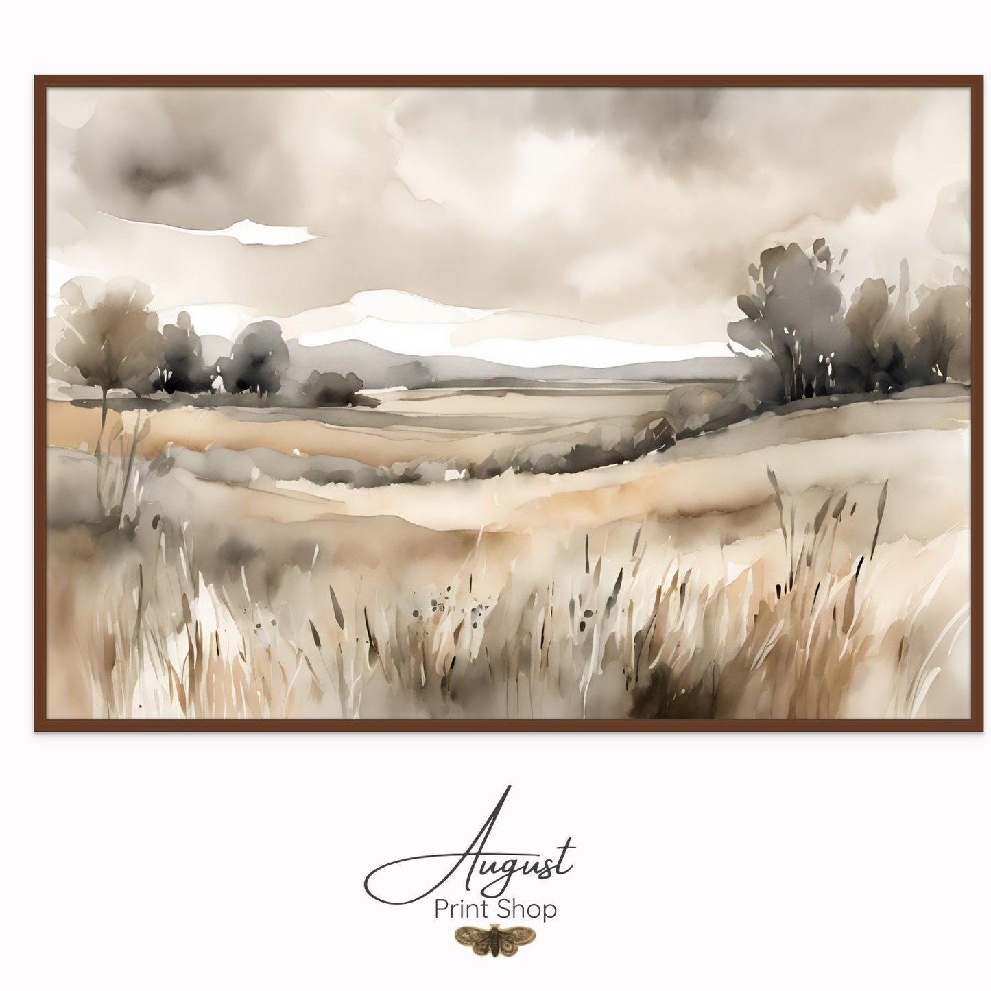 Wheat Field Watercolour II